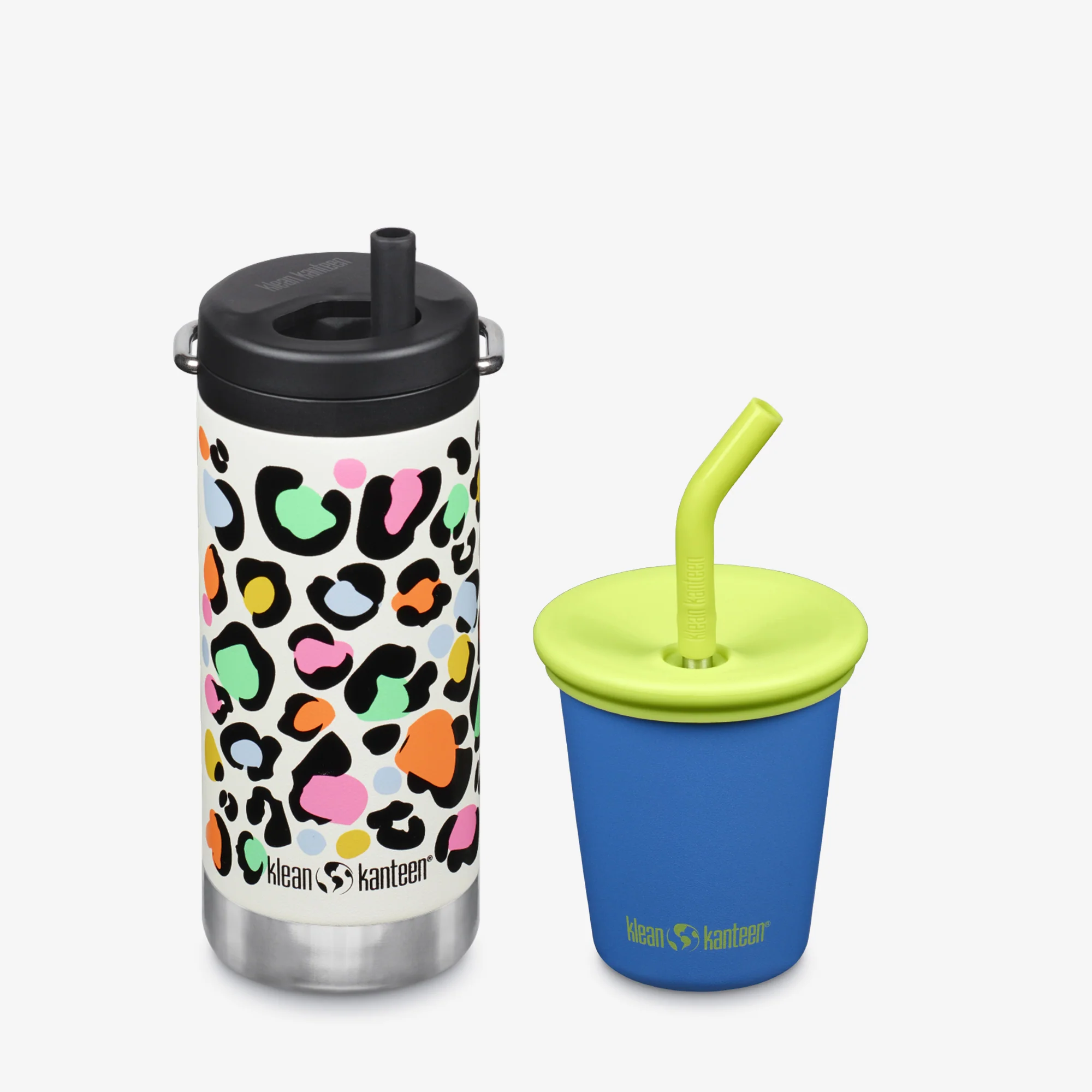 Kid's Sippy Cup and Wide Water Bottle Set - Image 6